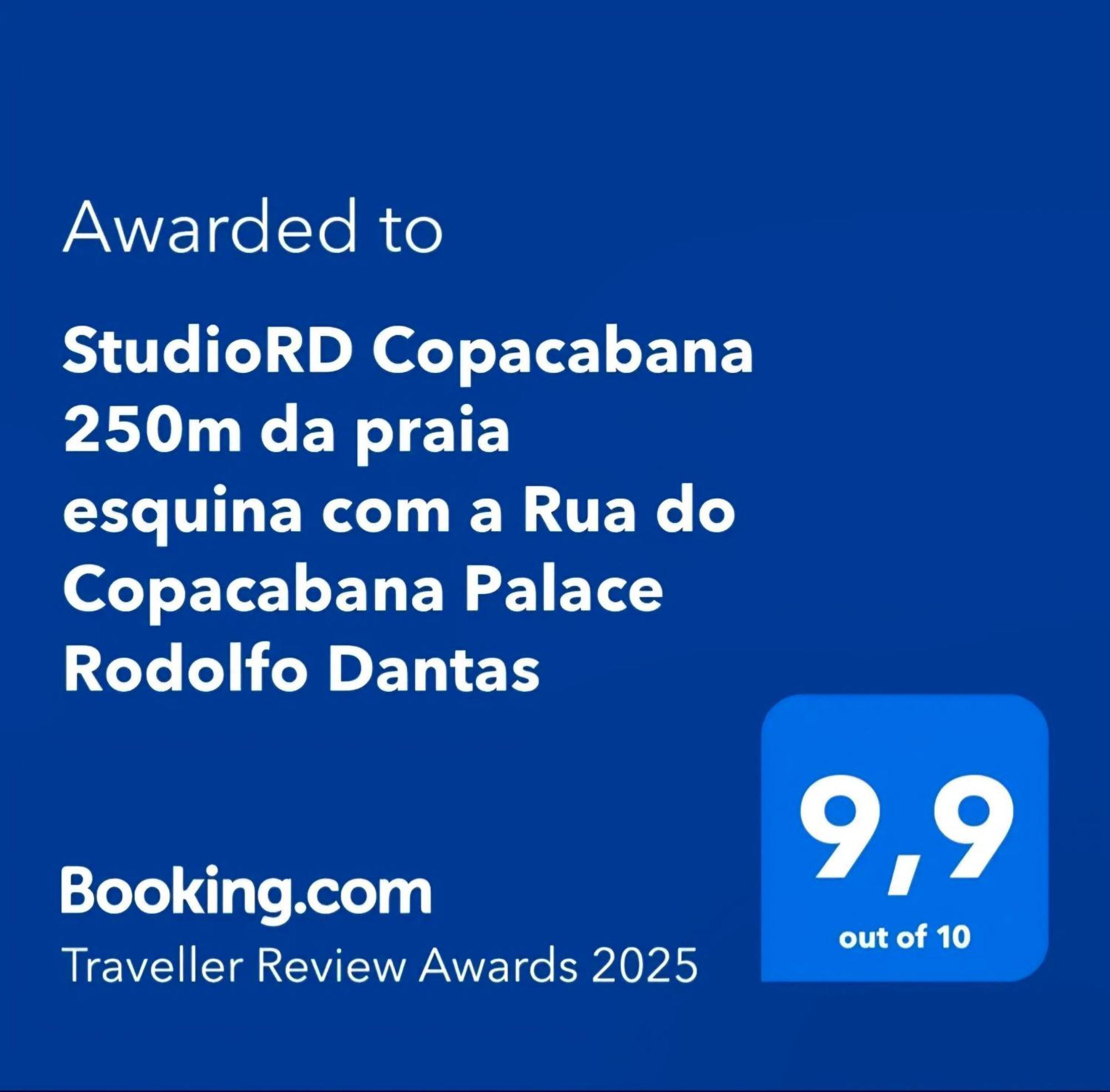 Studiord Copacabana 250M Da Praia Esquina Com A Rua Do Copacabana Palace Rodolfo Dantas Rio de Janeiro Buitenkant foto